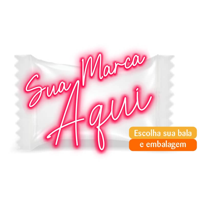 Balas Personalizadas com Sua Marca