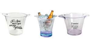 Balde de gelo personalizado namorados