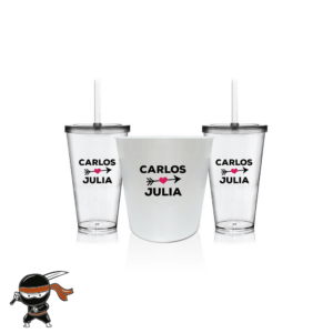 Balde de gelo personalizado namorados