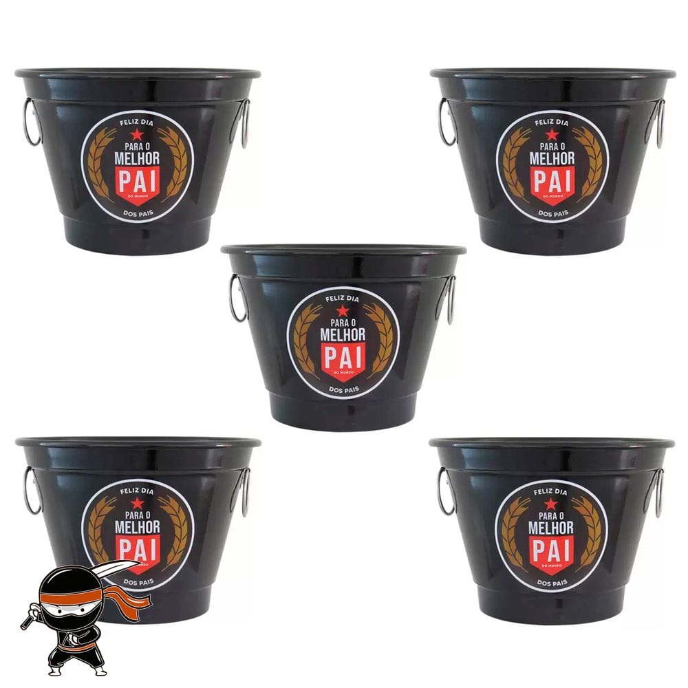 Balde de gelo personalizado pais