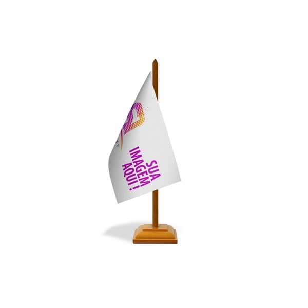 Bandeira de Mesa de Times Personalizada