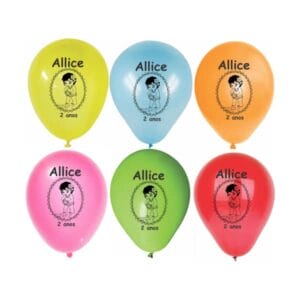 Bexigas Personalizadas para Aniversario