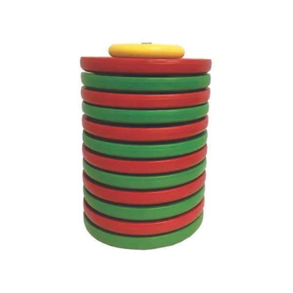 Bocha Tejo de Praia para areia com 12 discos