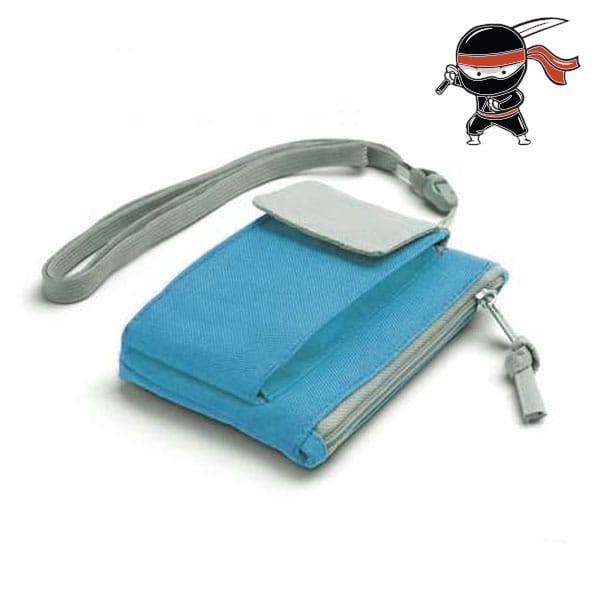 Bolsa chaveiro com bolso