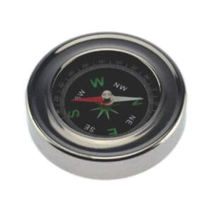 Bussola de Bolso Com Corpo em Aço Inox