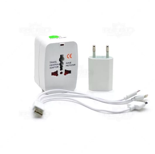 Cabo 3 pontas para power bank