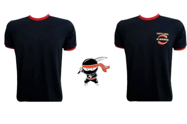 Camiseta bordada personalizada