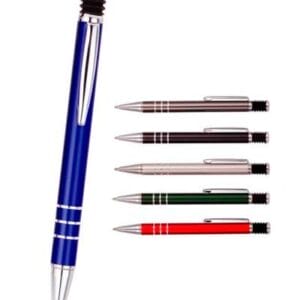 Caneta para brindes metálica personalizada