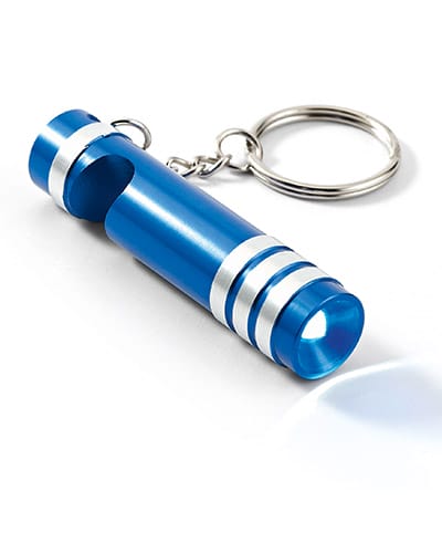 Chaveiro abridor com lanterna personalizada