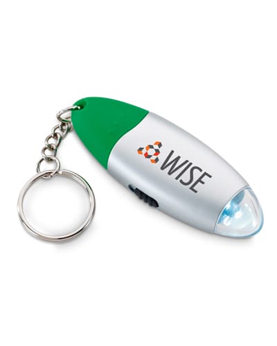 Chaveiro infantil com lanterna