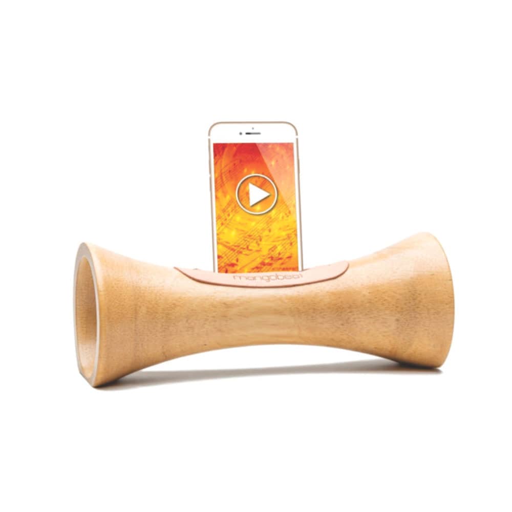 Caixa de Som de Bambu