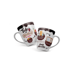 Caneca 410ml Receita Bolo De Chocolate