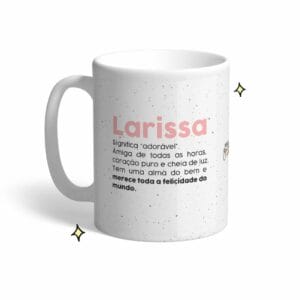 Caneca com nome casal personalizado