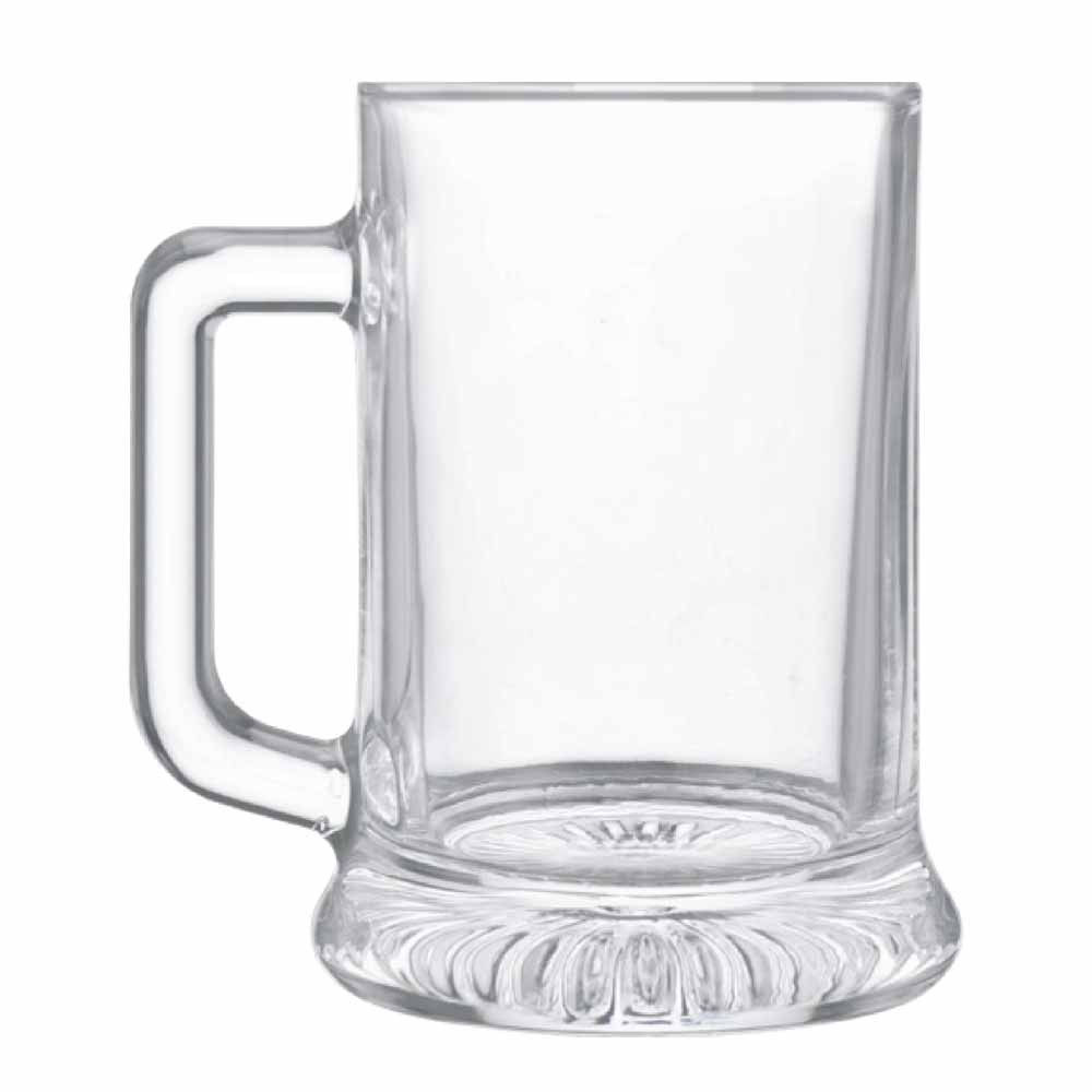 Caneca de vidro para chopp