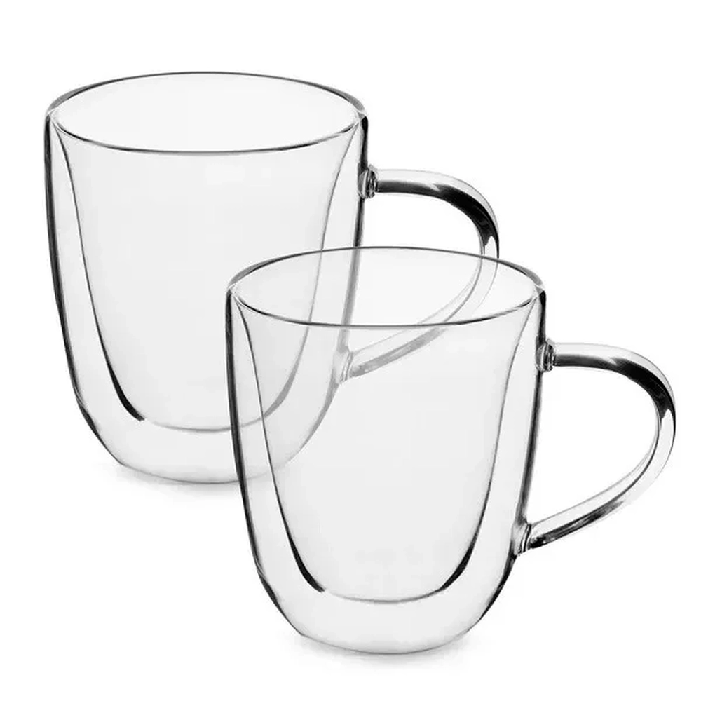 Caneca de Vidro Duplo
