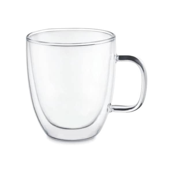 Caneca de Vidro Duplo