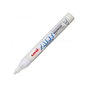 Caneta Marcador Permanente Multiuso Px 20 Branco