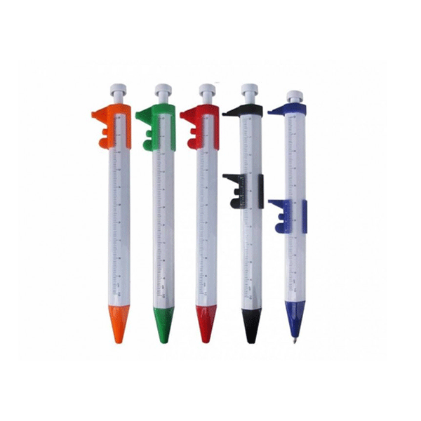 Caneta Plástica com paquímetro Personalizada