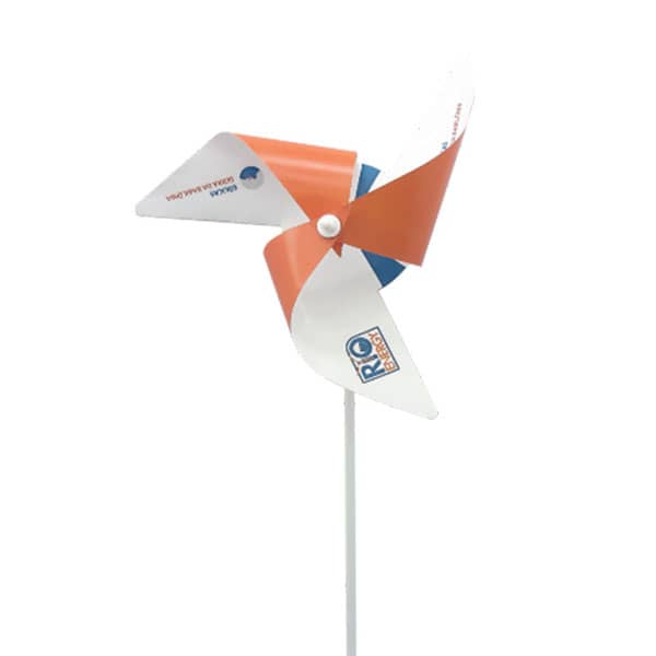 Catavento Promocional com 3 Pontas