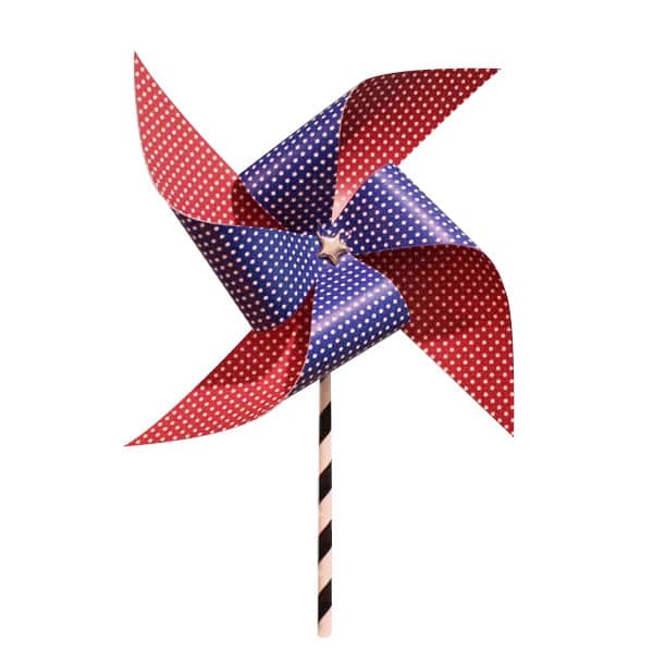 Catavento Promocional com 4 Pontas