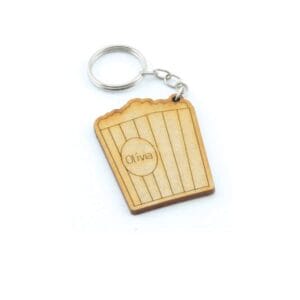 Chaveiro 3D Formato Pipoca Personalizado