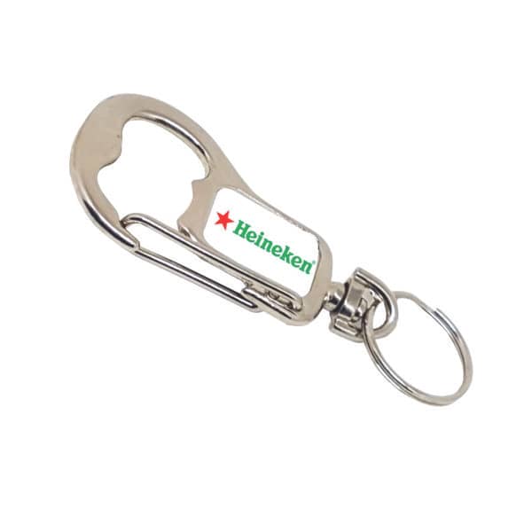 Chaveiro Abridor com Mosquetão Personalizado