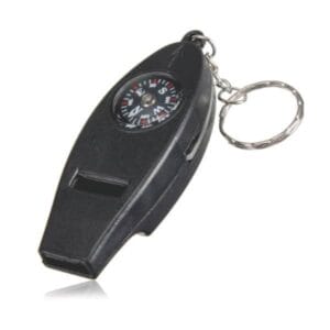 Chaveiro Bússola com Apito e Termômetro Personalizado
