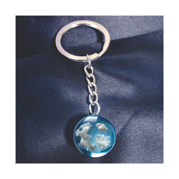 Chaveiro Cristal de Resina com Céu