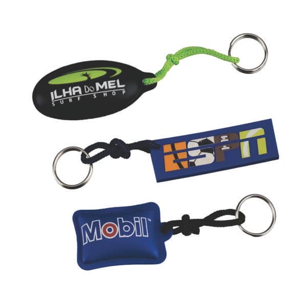 Chaveiro Emborrachado Formatos Personalizados