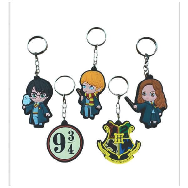 Chaveiro Emborrachado Harry Potter Brinde