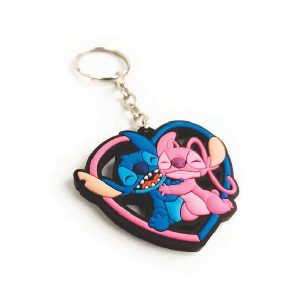 Chaveiro Emborrachado Stitch Brinde