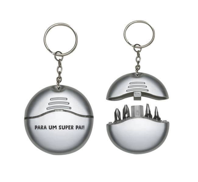 Chaveiro Ferramenta 4 Peças Personalizado