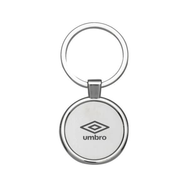 Chaveiro de Metal Redondo com Logo