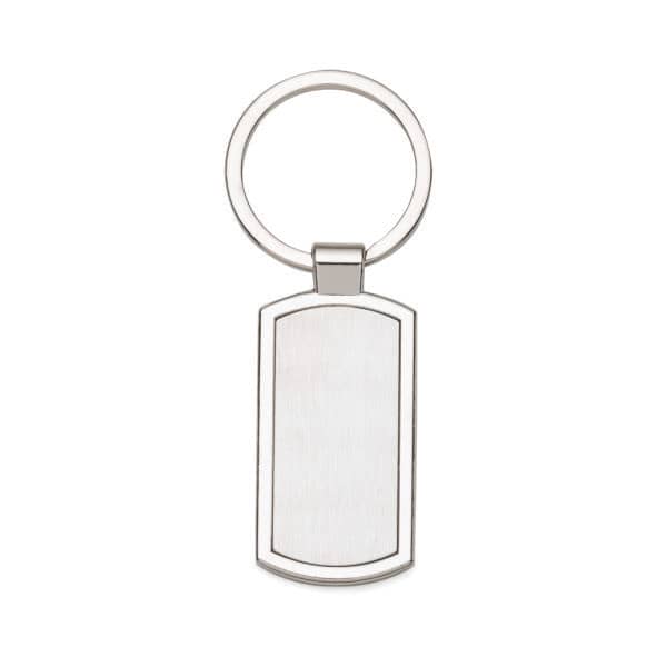 Chaveiro de Metal Retangular Personalizado