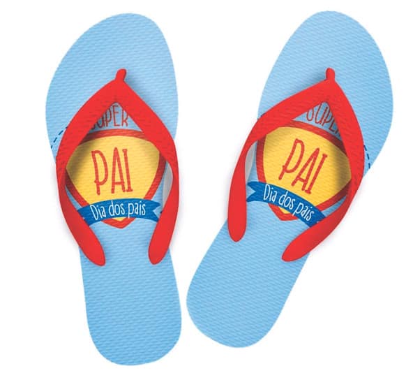 Chinelos Personalizados Diadema