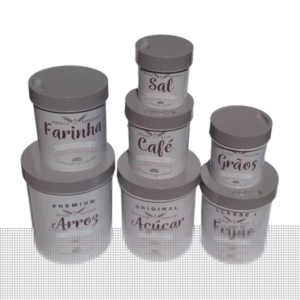 Conjunto de Potes para Mantimentos