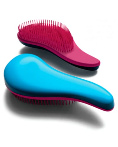 Escova de cabelo personalizada Cores