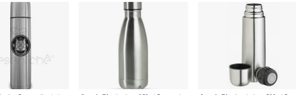 Garrafa Térmica em Inox Personalizada