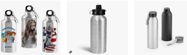 Garrafa de Agua de Aluminio Personalizada