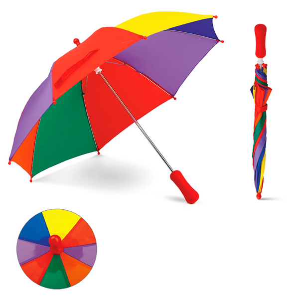 Guarda Chuva Infantil Colorido Personalizado