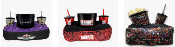 Kit Almofada com Porta Pipoca