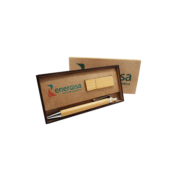 Kit Caneta Pendrive para Escritório