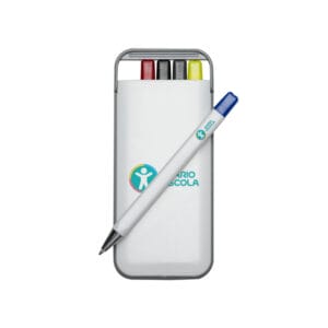 Kit Canetas e Marca Texto Personalizados