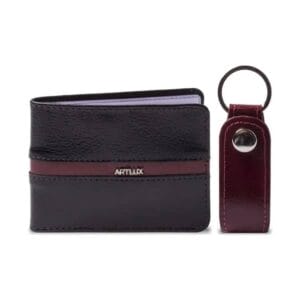 Kit Carteira e Chaveiro para Escritório