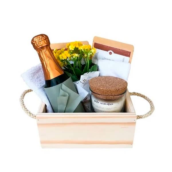 Kit Cesta Mini Spa Chic