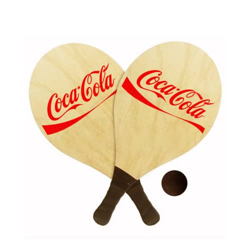 Kit Frescobol com 02 Raquetes Personalizado