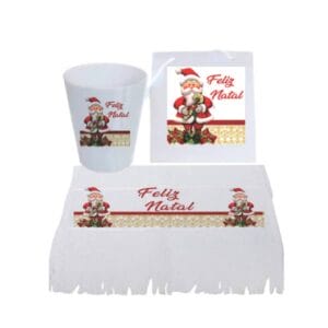 Kit Natal Feliz Personalizada