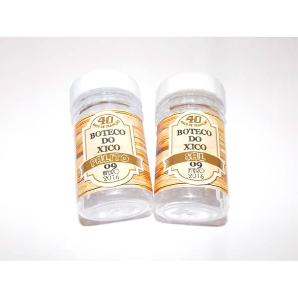 Kit Saleiro + Paliteiro – Boteco Rústico