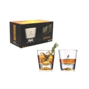 Kit Whisky Johnnie Walker com 2 Copos