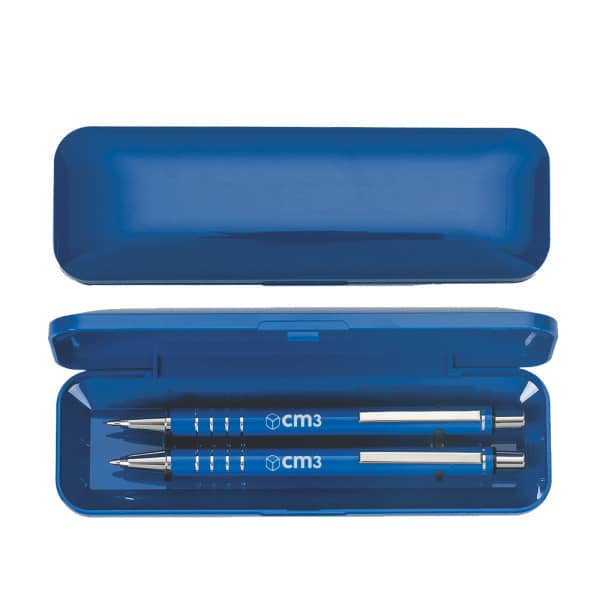 Kit caneta , lapiseira e estojo Personalizados